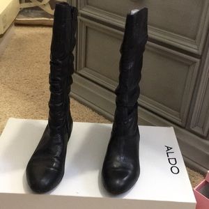 Aldo Candlish-97 zip up heeled boots